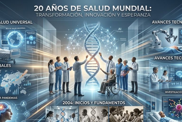 Noticias que cambiaron la salud en 20 años: pandemias, avances médicos y el futuro del bienestar